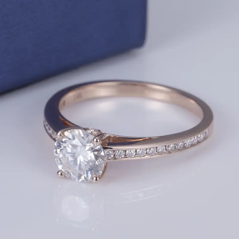 factory Direct moissanite gold ring factory | Messi Jewelry 3