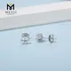 Messi Jewelry Sets: Silver Moissanite Earring Necklace Ring - Quality 925 Sterling Silver 6