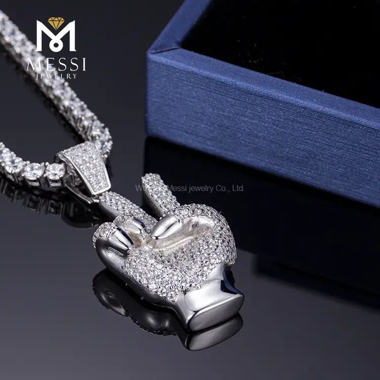 factory Direct hip hop chains and pendants made in china | Messi Jewelry 5