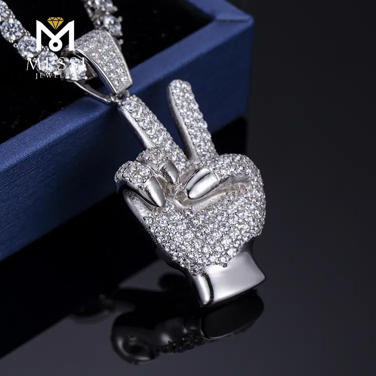 factory Direct hip hop chains and pendants made in china | Messi Jewelry 3