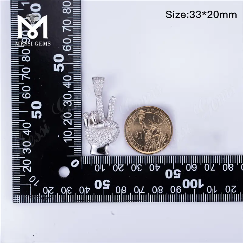 factory Direct hip hop chains and pendants made in china | Messi Jewelry 7