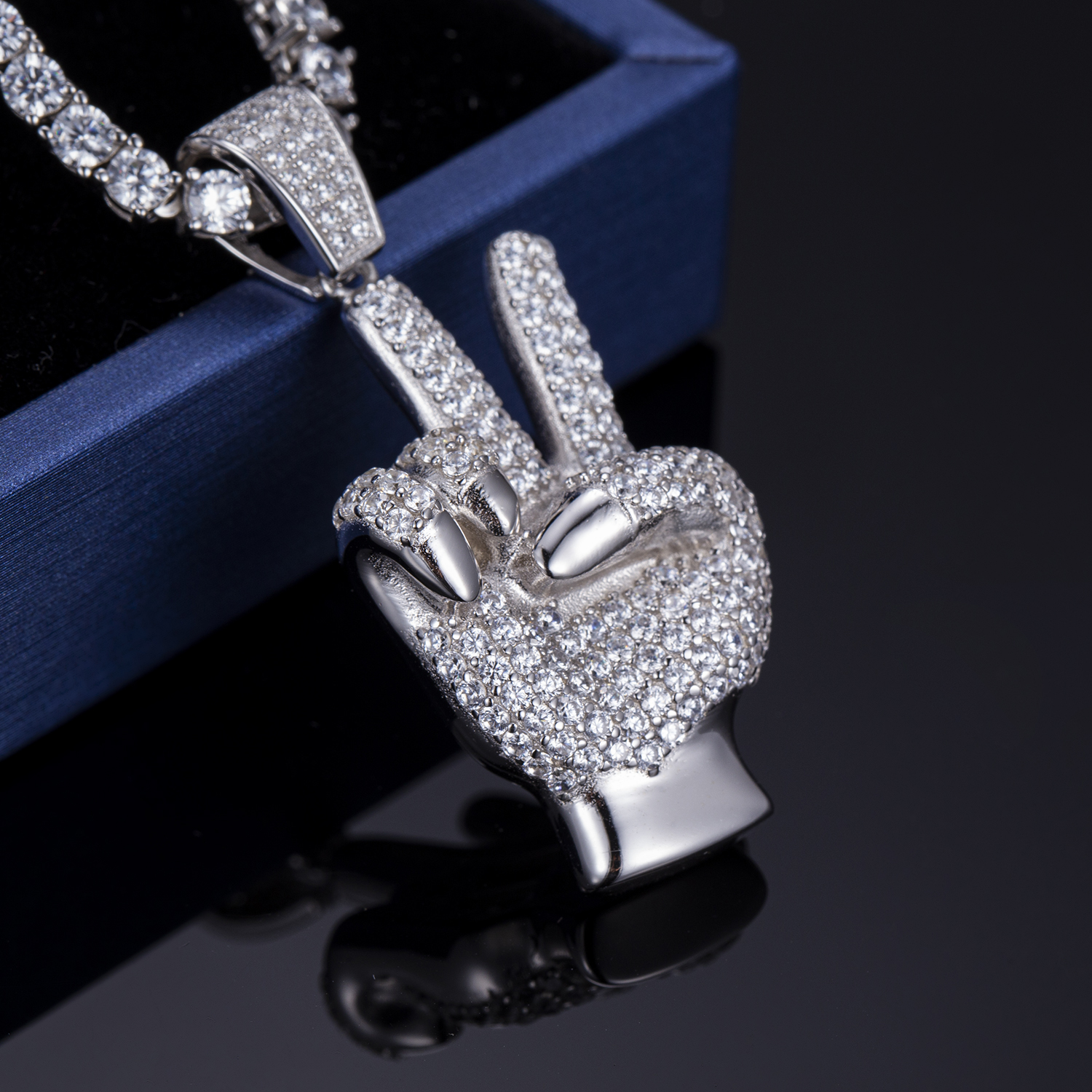 factory Direct hip hop chains and pendants made in china | Messi Jewelry 8
