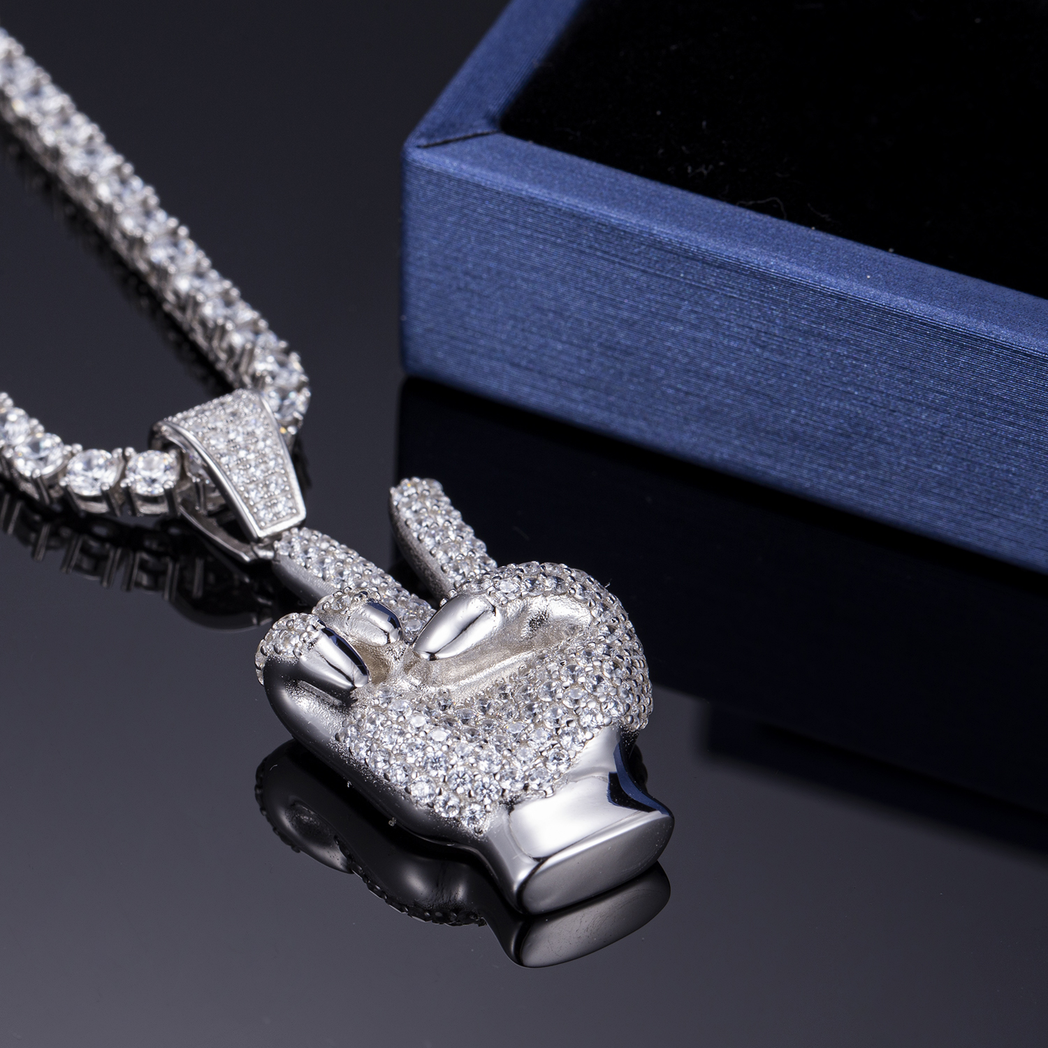 factory Direct hip hop chains and pendants made in china | Messi Jewelry 9
