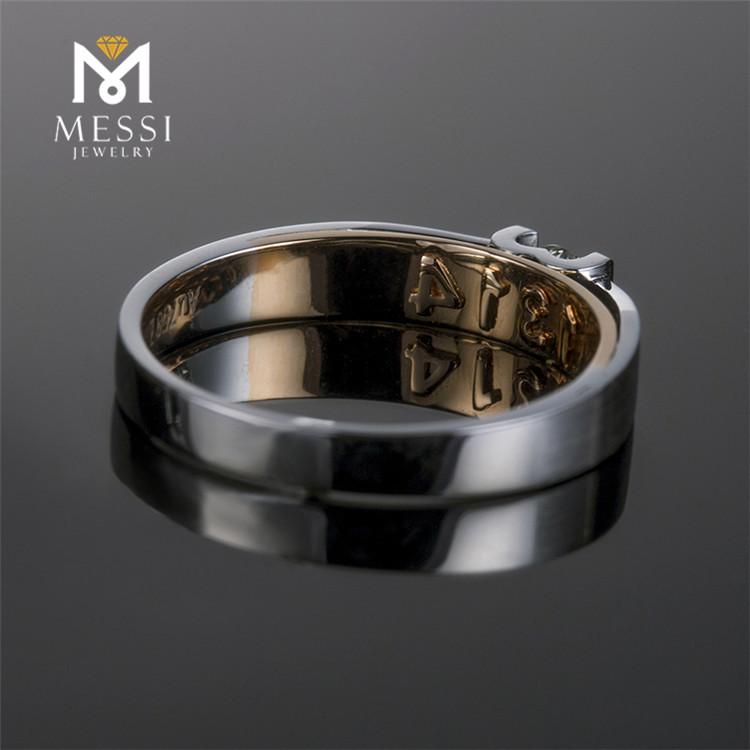 Messi Alahas - Messi Alahas 14k nga bulawan nga talagsaon nga engagement rings nga sintetikong diamante nga singsing nga magtiayon nga mga banda sa kasal Custom nga Alahas 14
