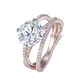 rose gold moissanite wedding band at Wholesale Prices | Messi Jewelry 3
