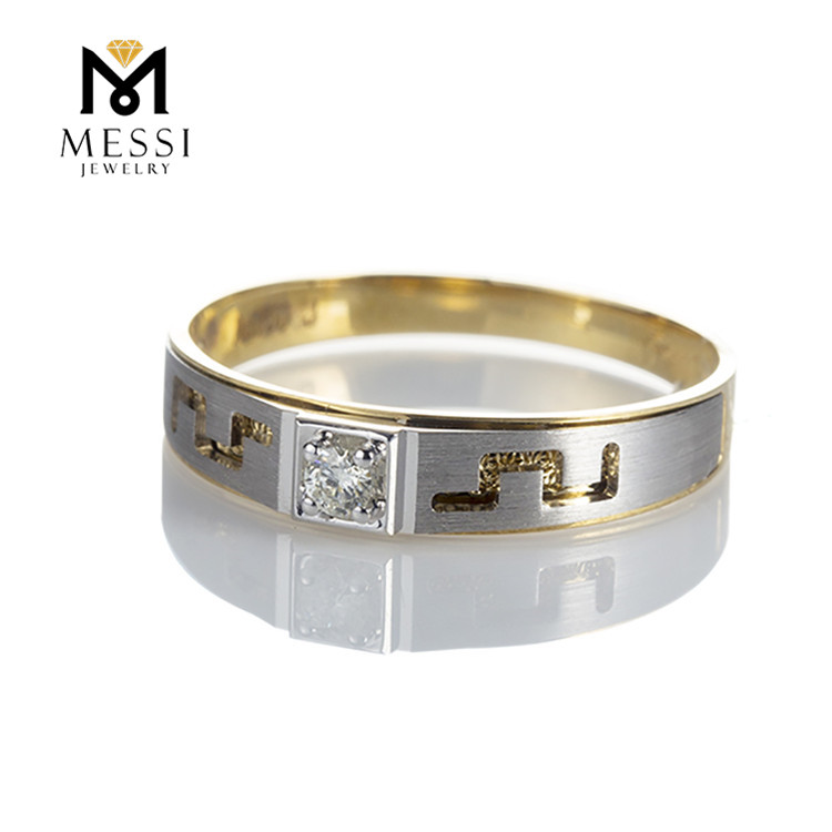 Messi Jewelry - Messi Jewelry synthetic diamond jewelry cheap wedding rings for 14k white gold engagement bans couple rings Custom Jewelry 12
