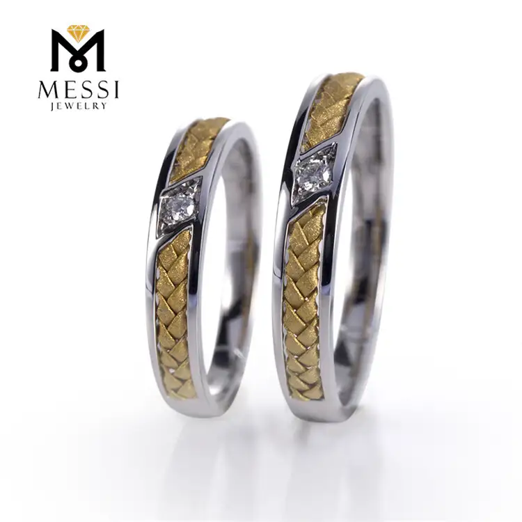 Gioielli Messi - Gioielli Messi Gioielli Diamond 18K Gioielli Fashion White and Rose Gold Diamond Anghies Set di gioielli personalizzati 1