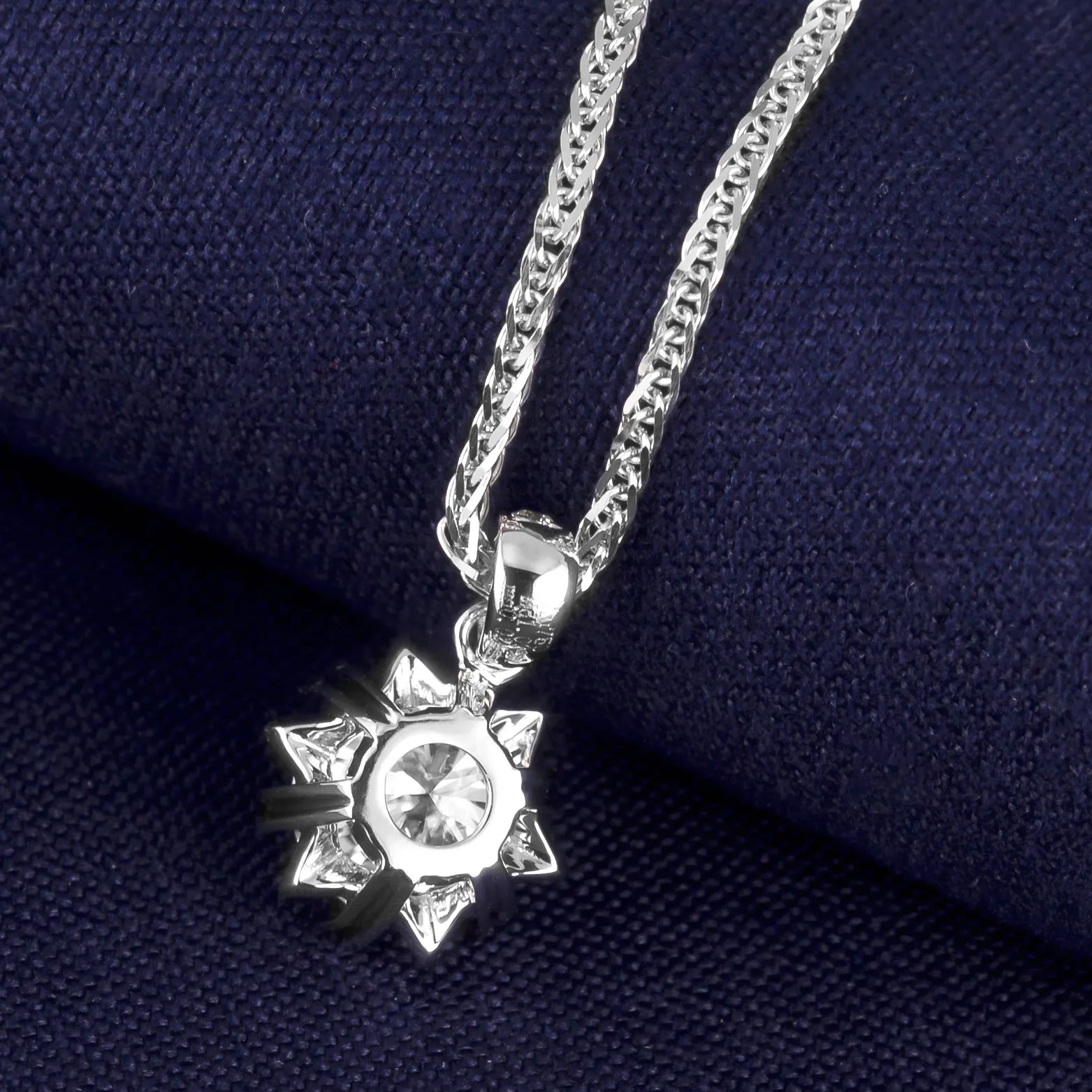 rose gold moissanite wedding set at Wholesale Prices | Messi Jewelry 3