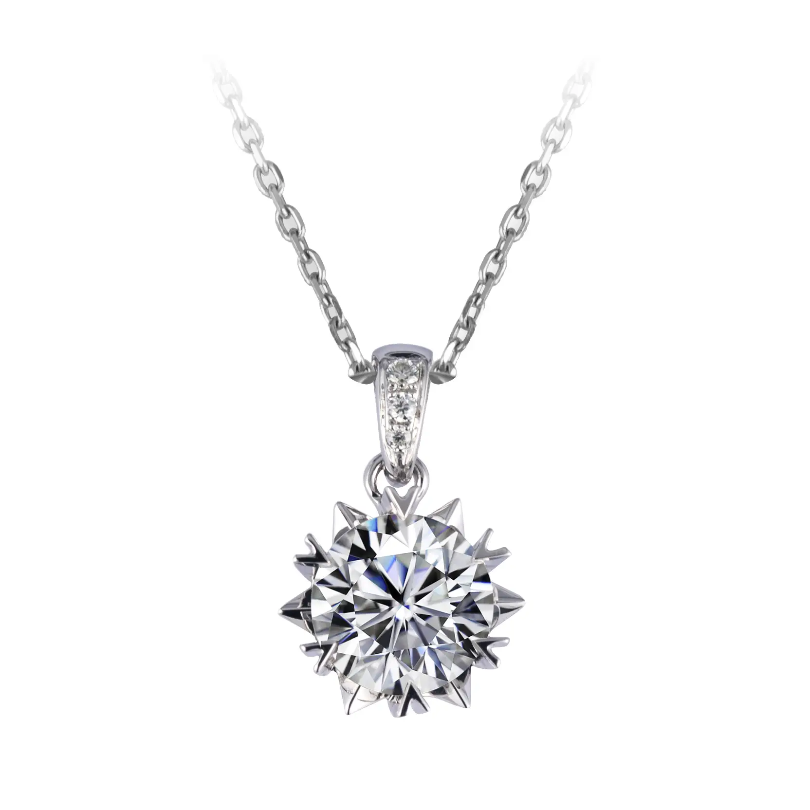 rose gold moissanite wedding set at Wholesale Prices | Messi Jewelry 7