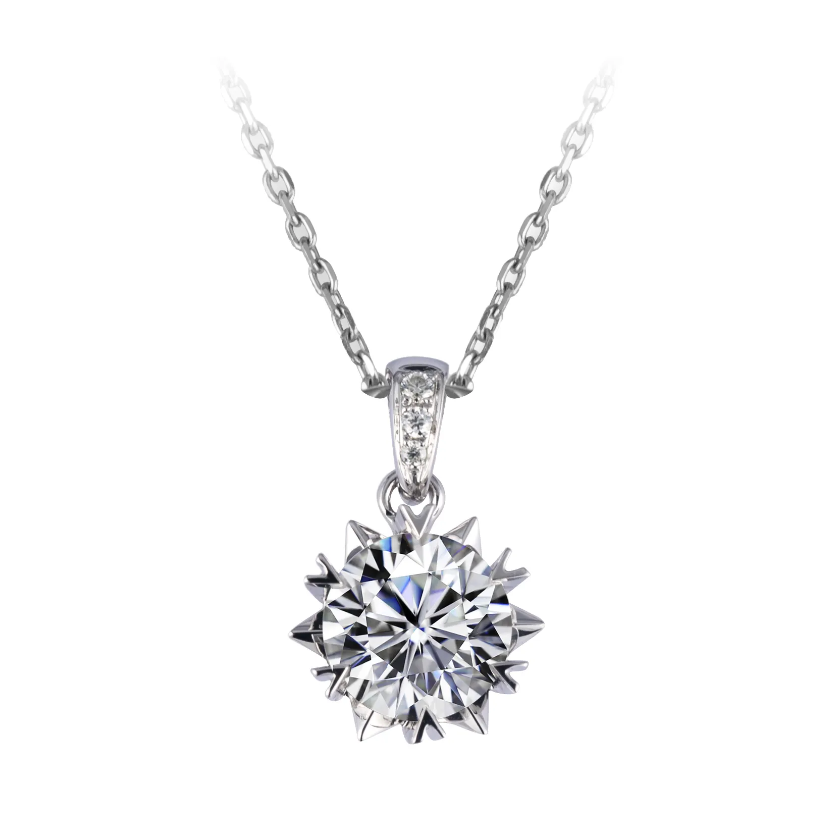 rose gold moissanite wedding set at Wholesale Prices | Messi Jewelry 7