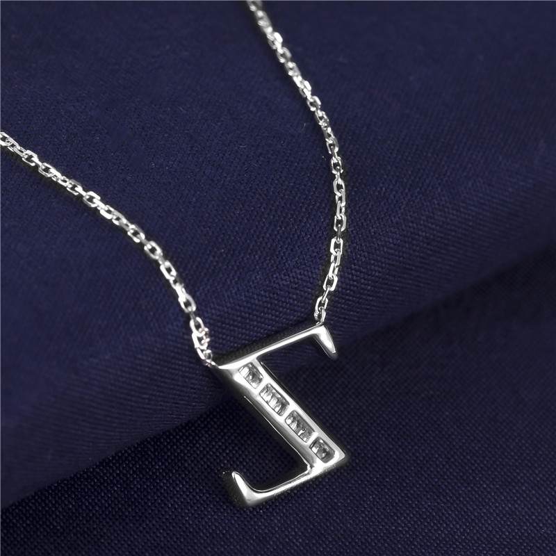 Месси ювелирные изделия - Месси ювелирные украшения подвесное ожерелье белое золото. 11