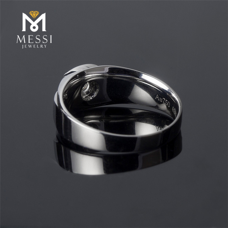 Messi Jewelry - Messi Jewelry Black Friday sales gentlemen jewelry 14k gold moissanite eternity band mens rings Men Rings 10