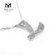 Latest moissanite pendant necklace wholesale | Messi Jewelry 2