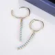 14k Yellow Gold Hoop Earrings - Fashion Jewelry
 5