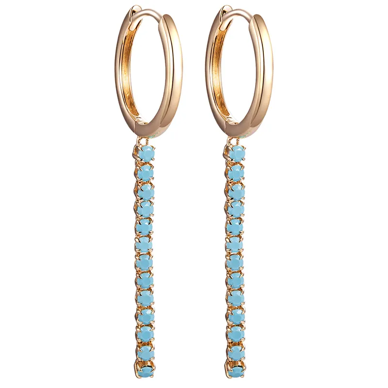 14k Yellow Gold Hoop Earrings - Fashion Jewelry
 7