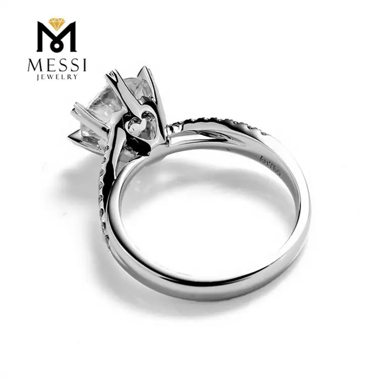 14K 18K Gold Dragon Fire Moissanite Ring - Messi Jewelry 2