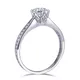 Messi Gems MS-514 Palladium Lab Diamond Moissanite Ring 3