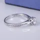 Messi Gems MS-514 Palladium Lab Diamond Moissanite Ring 5