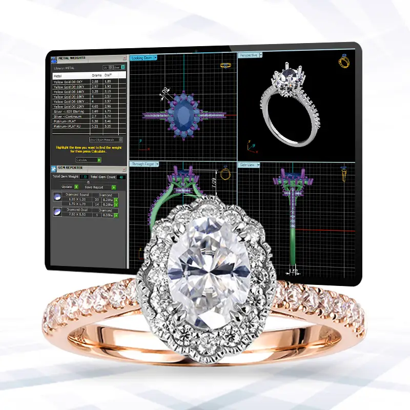 Gioielli Messi - Gioielli personalizzati personalizzati Gioielli con gemma personalizzata personalizzati 1
