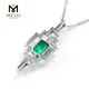 Emerald Diamond Necklace: Elegant and High Quality 3