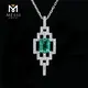 Emerald Diamond Necklace: Elegant and High Quality 4