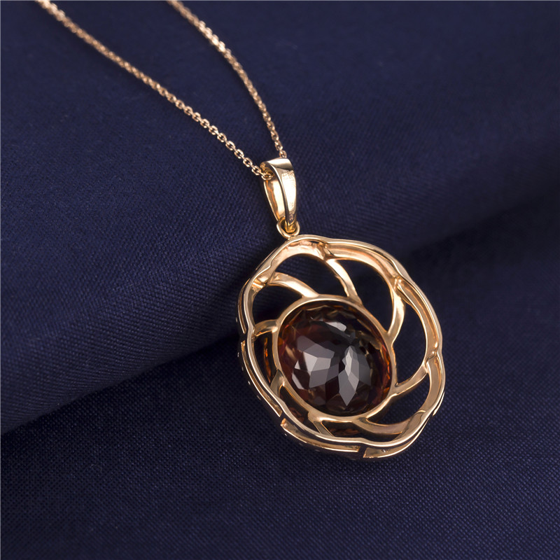 Barang Kemas Messi - Barang kemas Messi Perhiasan Pertunangan Emas Perkahwinan dalam 18k emas mawar Untuk Wanita Krismas Fesyen Lelaki Hadiah Loket Kalung Kalung 11