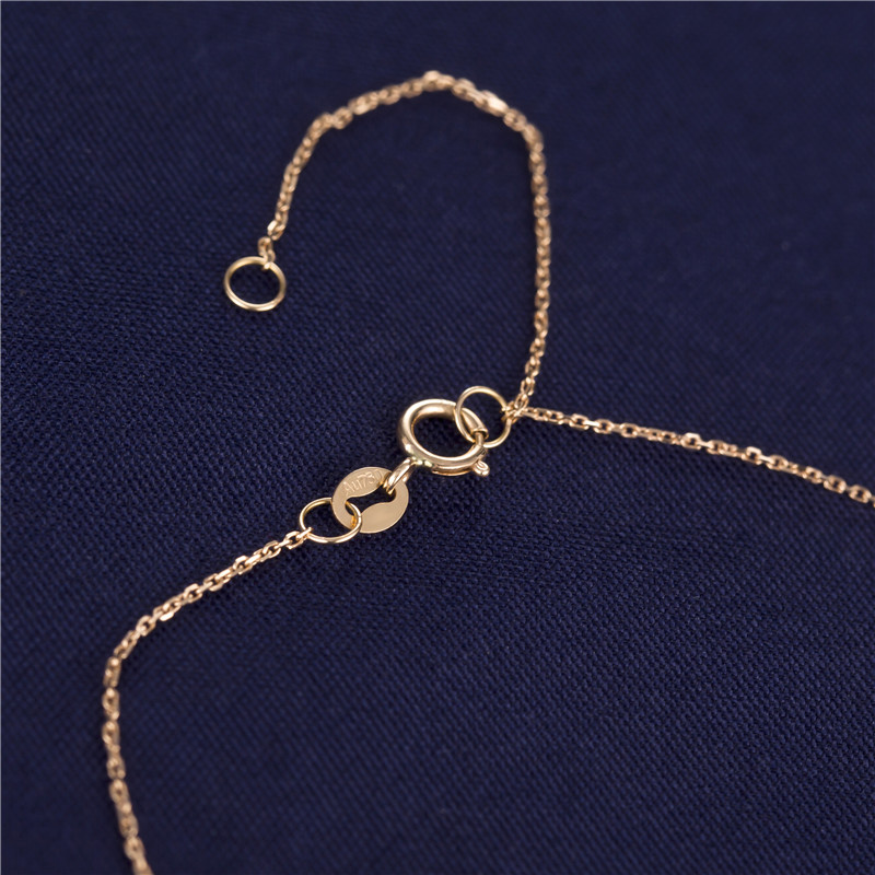 Barang Kemas Messi - Barang kemas Messi Perhiasan Pertunangan Emas Perkahwinan dalam 18k emas mawar Untuk Wanita Krismas Fesyen Lelaki Hadiah Loket Kalung Kalung 12