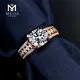 Messi Jewelry | classic moissanite solitaire necklace series 2