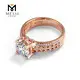 Messi Jewelry | classic moissanite solitaire necklace series 4