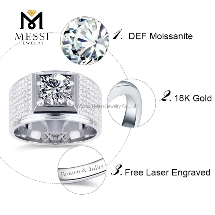 Messi Jewelry | freestanding engagement rings for women from China 3