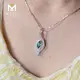 Messi Jewelry | freestanding green stone necklace factory direct supply 6