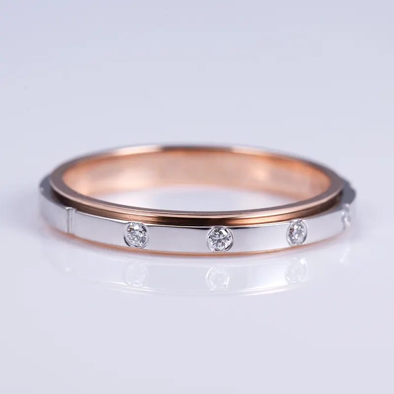 lab diamond wedding band at Wholesale Prices | Messi Jewelry 3