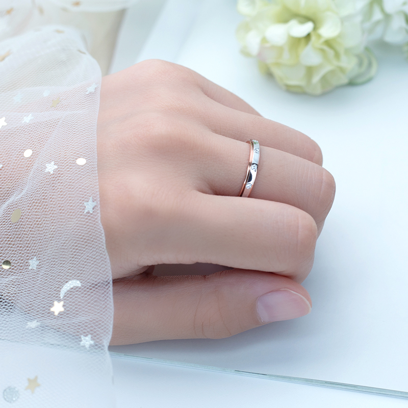 lab diamond wedding band sa Wholesale Presyo | Messi Alahas 8