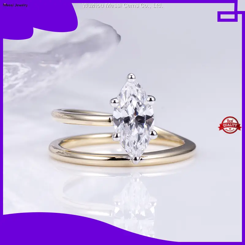 Messi Jewelry | sturdy lab diamond wedding band high safety 1