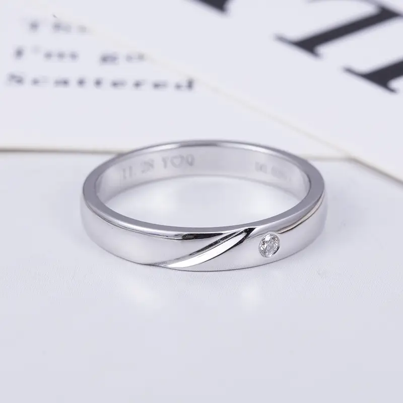 3 carat lab grown diamond ring at Wholesale Prices | Messi Jewelry 2