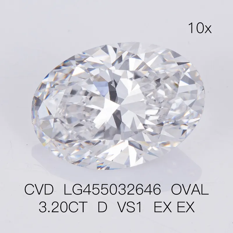 best material oval engagement rings lab diamond factory price | Messi Jewelry 2