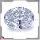 best material oval engagement rings lab diamond factory price | Messi Jewelry 1