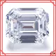 Messi Jewelry | Wholesale emerald cut lab diamond ring made in china 1