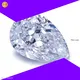 Factory Price pear shaped engagement ring lab created manufacturing | Messi Jewelry 1