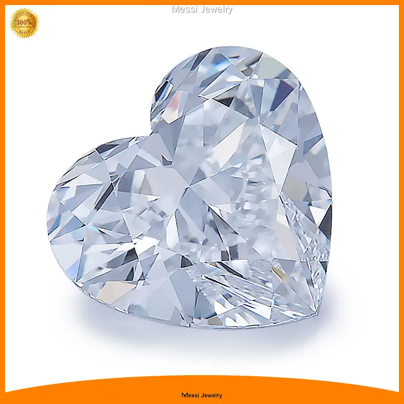 heart shaped lab diamond at Wholesale Prices | Messi Jewelry 1