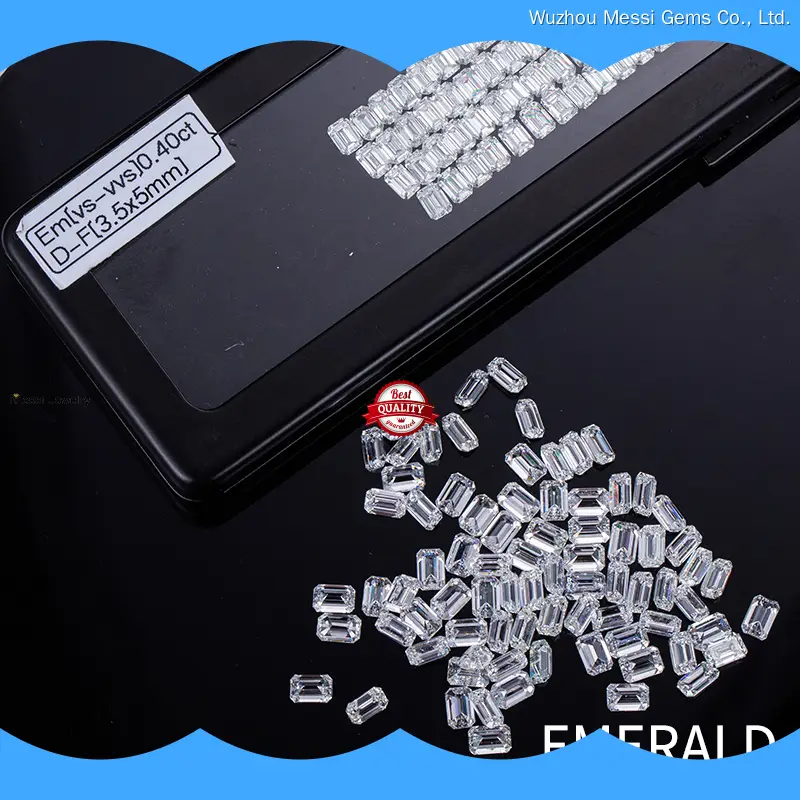 Fashion melee lab grown diamonds from China | Messi Jewelry 1
