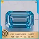 Preço da fábrica Emerald Cut Série simulada de anel de diamante | Jóias Messi 1