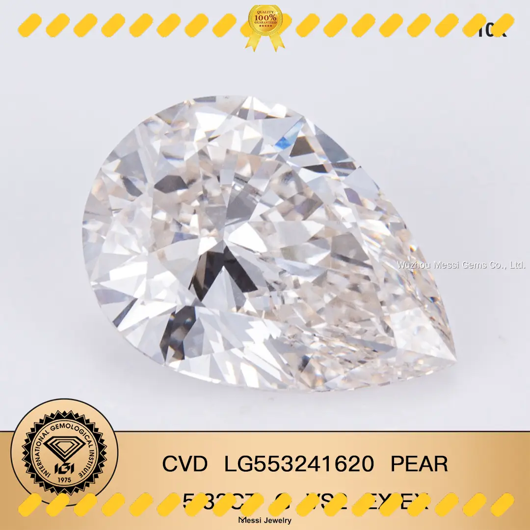 Custom large synthetic diamond series Manufacturer | Messi Jewelry 1