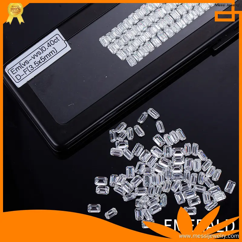 Low-cost melee lab grown diamonds high safety | Messi Jewelry 1