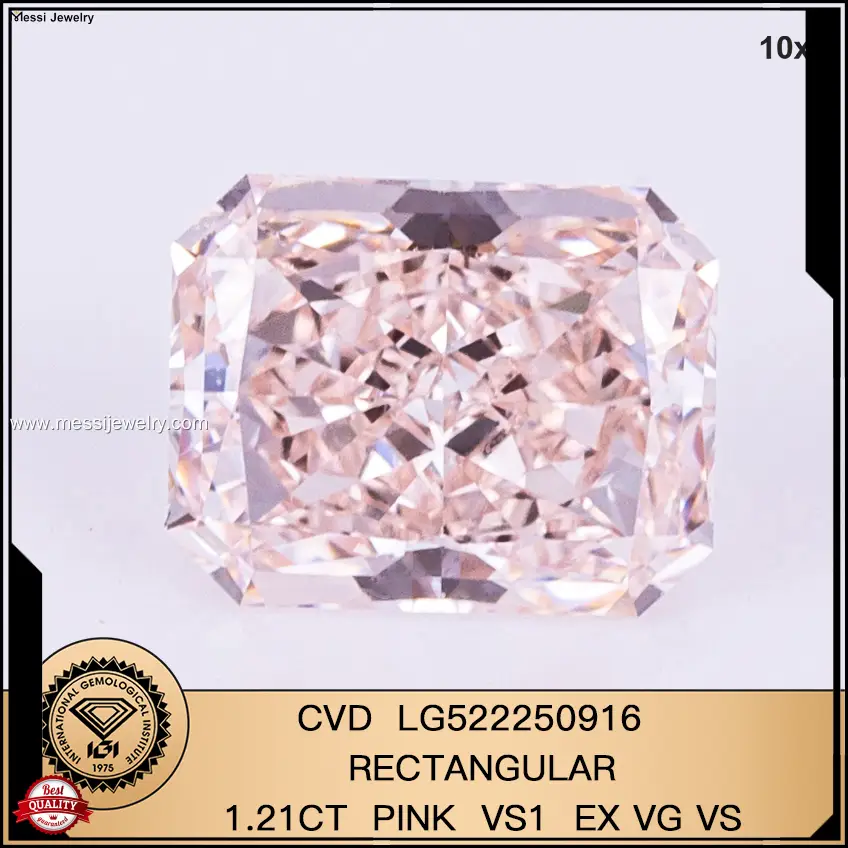 Newest custom lab diamond pendants manufacturers | Messi Jewelry 1