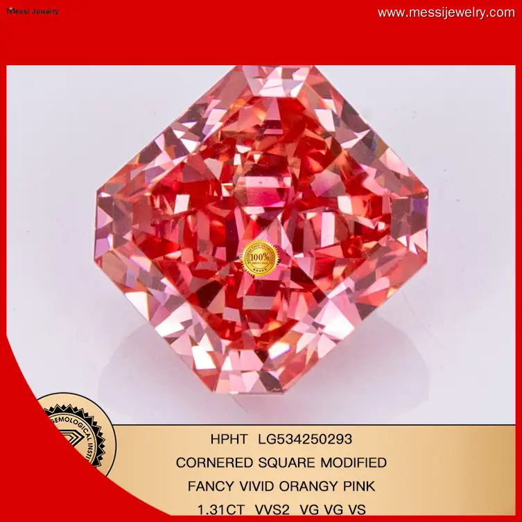 Custom lab grown diamond directly sale Manufacturer | Messi Jewelry 1