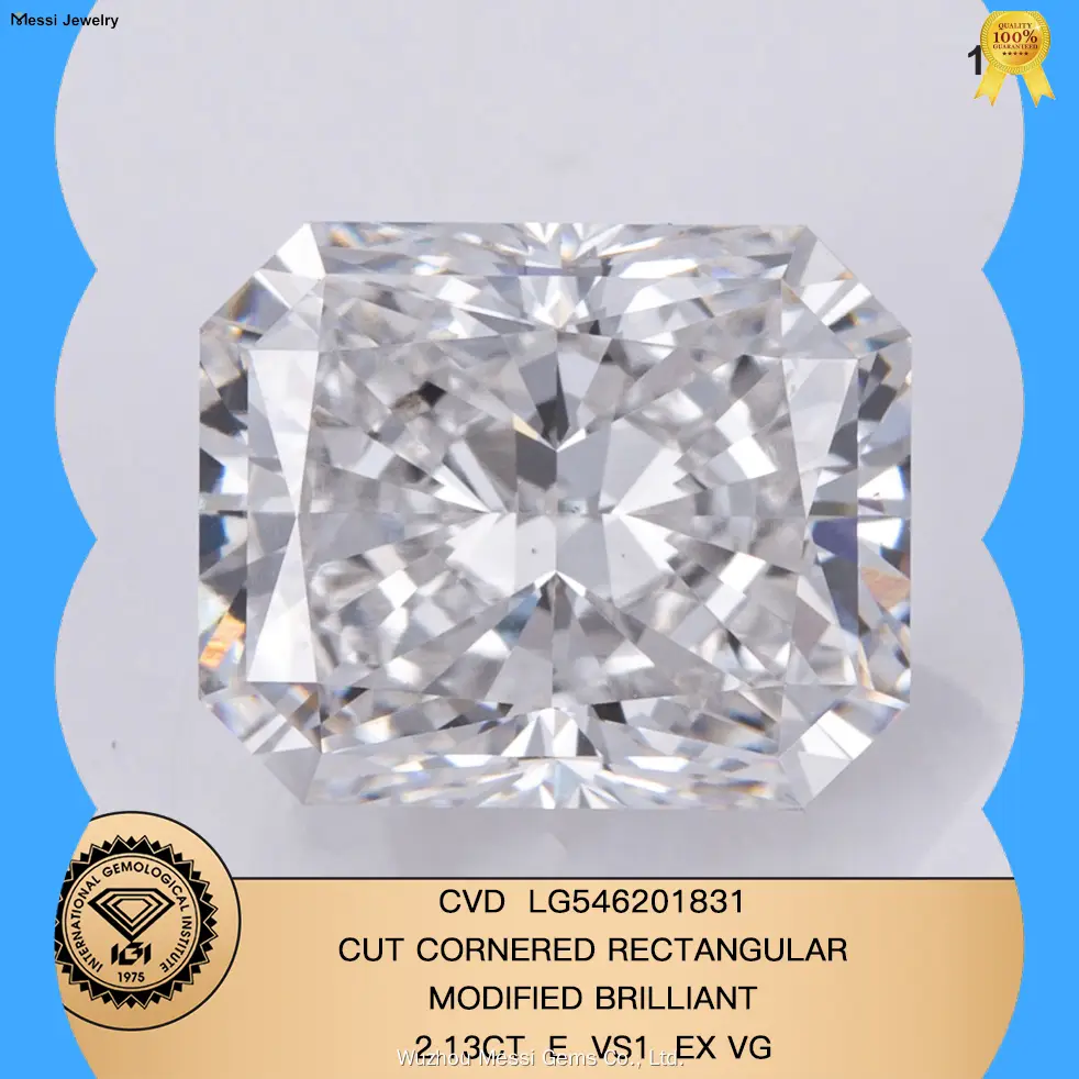 Custom loose lab diamonds with good price Manufacturer | Messi Jewelry 1