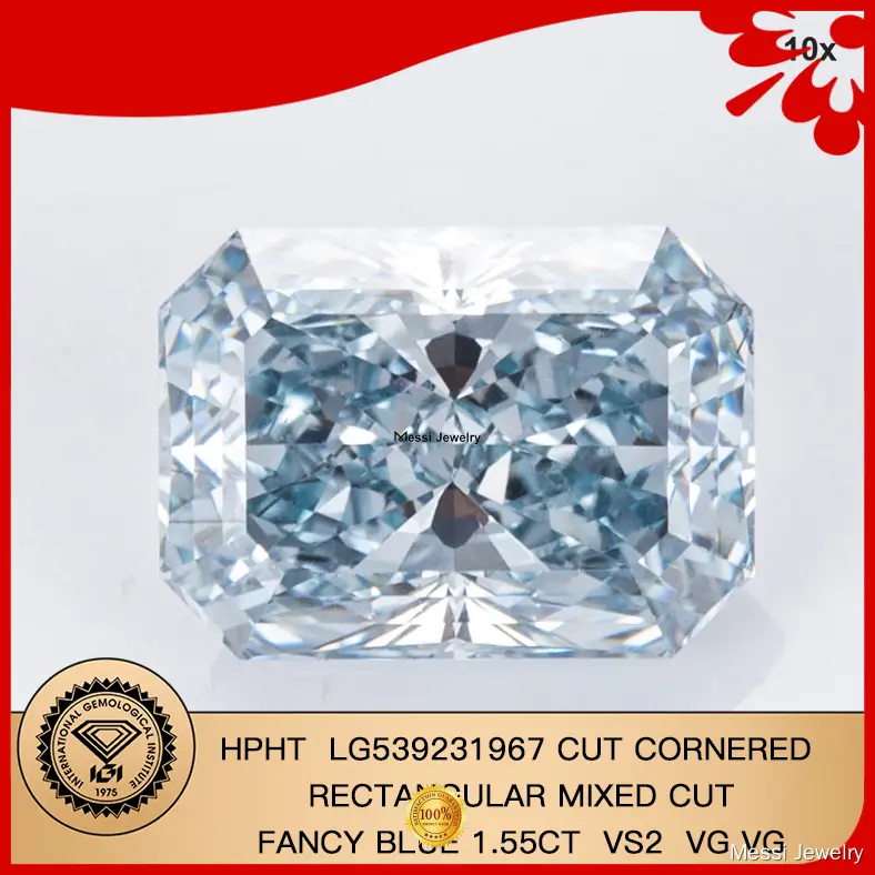 Best Price custom cut lab grown diamonds high safety | Messi Jewelry 1