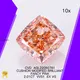 Custom lab grown cushion cut diamond highly rated Manufacturer | Messi Jewelry 1