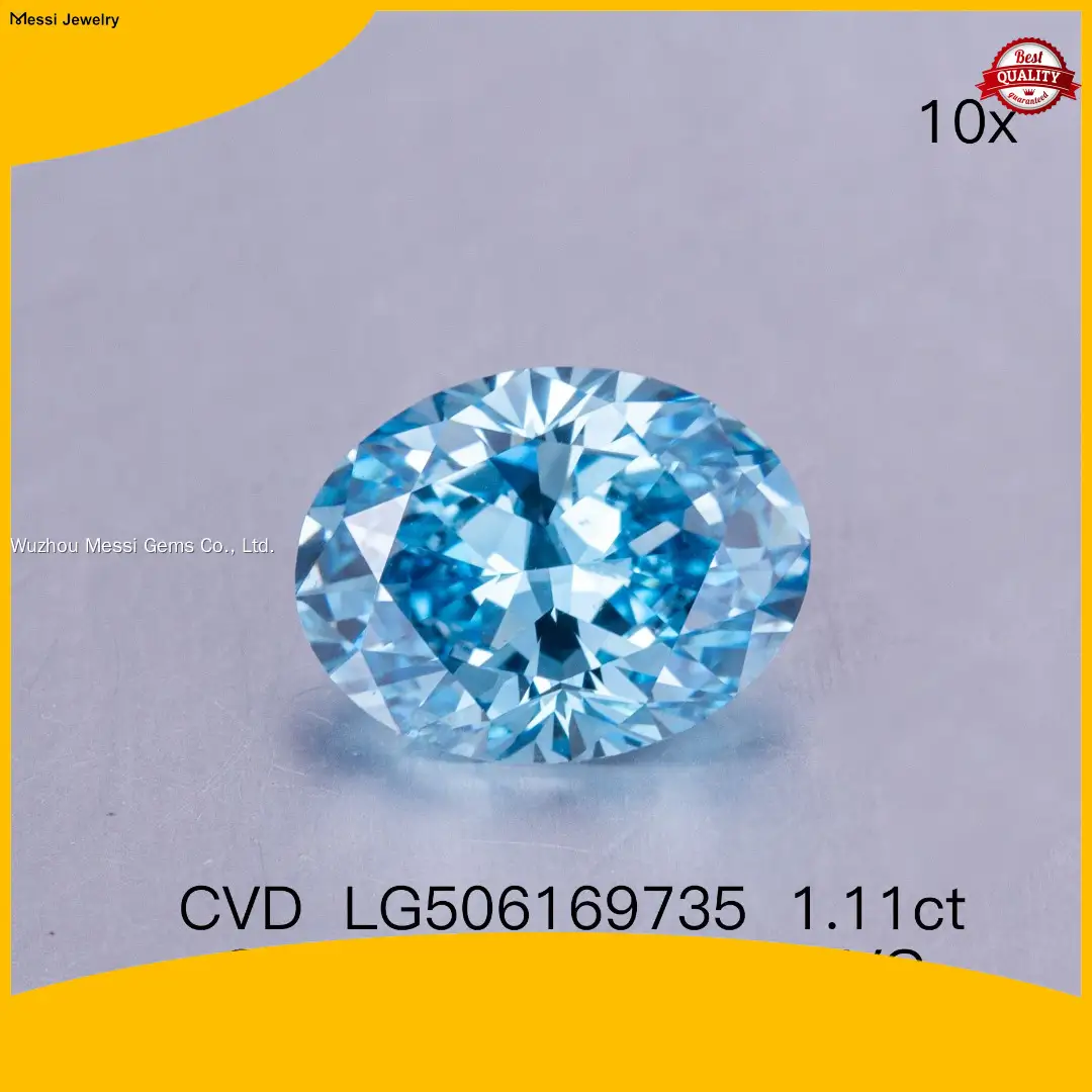 Messi Jewelry | Professional oval engagement rings lab diamond customized 1